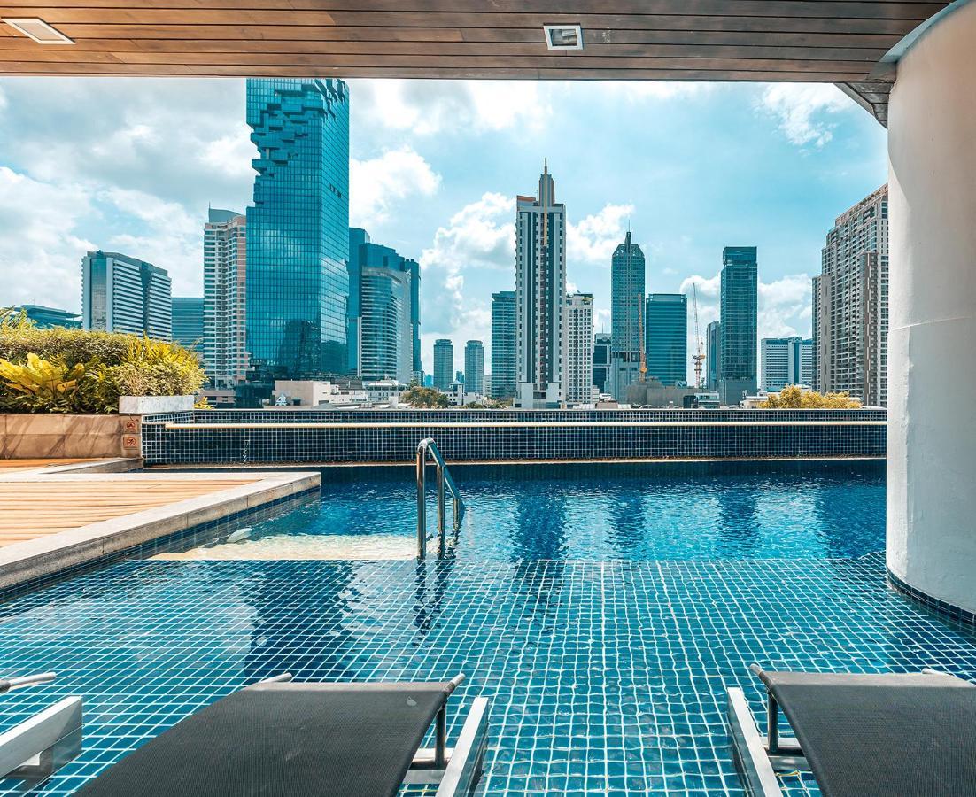 Pullman Bangkok Hotel G Экстерьер фото View from the rooftop pool